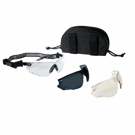 Gafas Bollé Tactical Combat Kit negro con lentes intercambiables