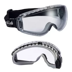 Gafas Bollé Pilot transparentes antivaho, protección y visión clara