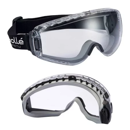 Gafas Bollé Pilot transparentes antivaho, protección y visión clara
