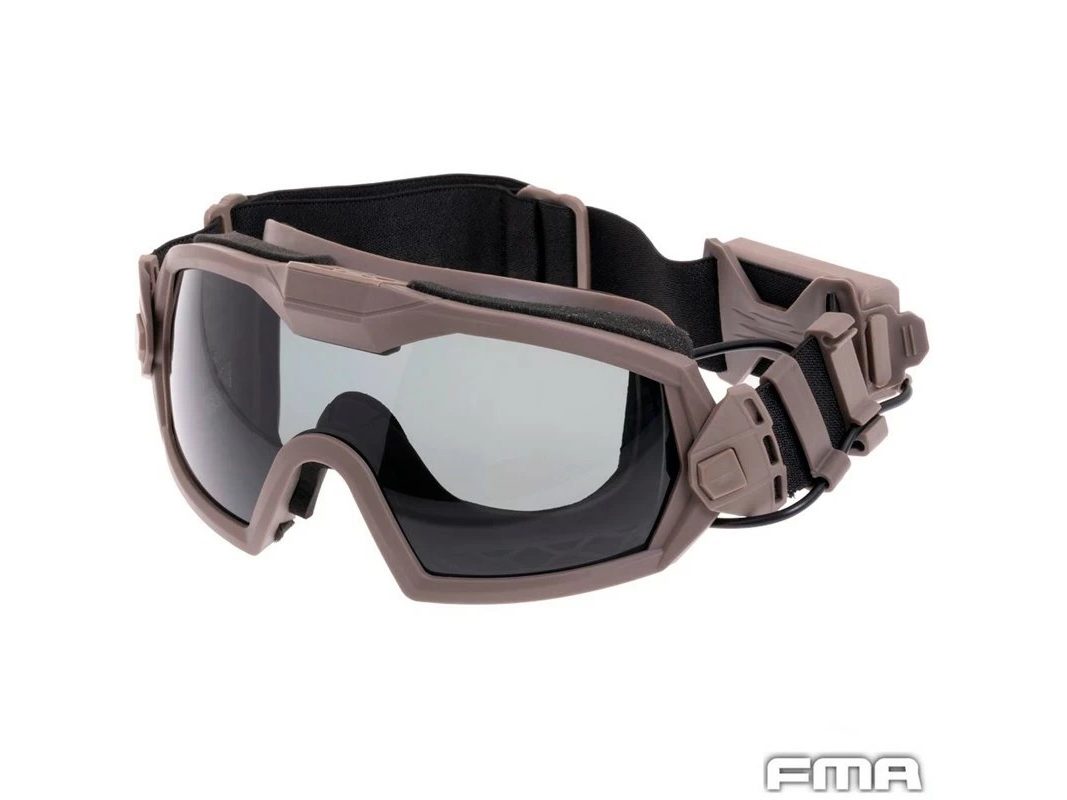 Gafas FMA con ventilador Central Tan