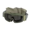 Gafas Razor color OD con 3 cristales intercambiables para Airsoft
