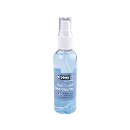 Spray limpiador de lentes Abbey para gafas, visores y ópticas