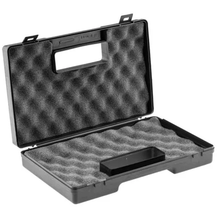 Maletín acolchado negro 28x18x6 para pistola
