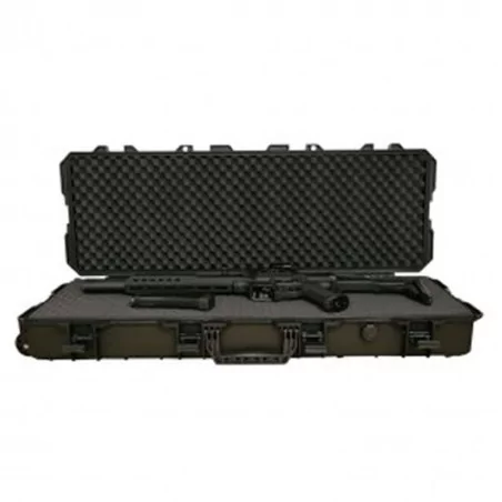 MALETÍN RÍGIDO ASG ESPUMA PRE-CORTADA 100X35X14CM NEGRO ✅ · VSGun