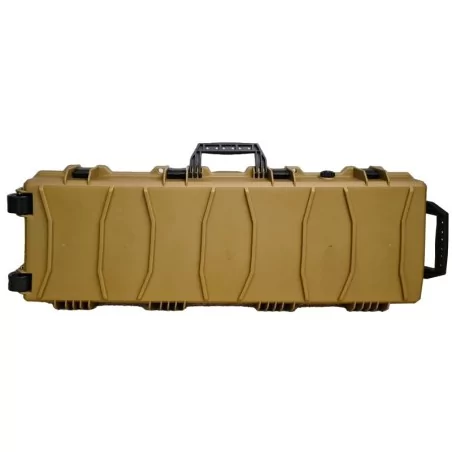 MALETÍN RÍGIDO ASG ESPUMA PRE-CORTADA 100X35X14CM TAN ✅ · VSGun