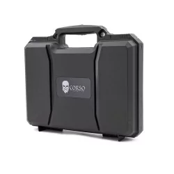 Maletín pistola Corso rígido Corsair 29cm negro para protección y transporte seguro.