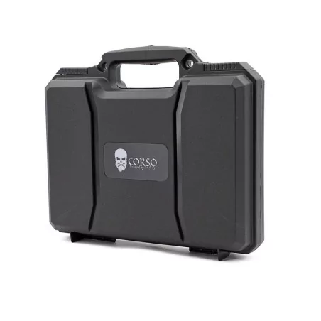 Maletín pistola Corso rígido Corsair 29cm negro para protección y transporte seguro.