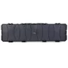 Maletín rígido Specna Arms negro 136x40x14 cm con espuma precortada para protección.