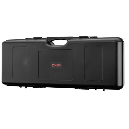 Maletín rígido acolchado negro Nuprol 88x34x13,5 cm para protección óptima.