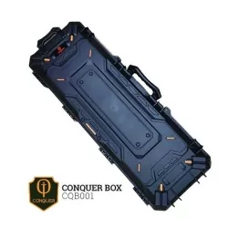 Maletín rígido Conquer 110x41x15 cm waterproof para protección óptima.