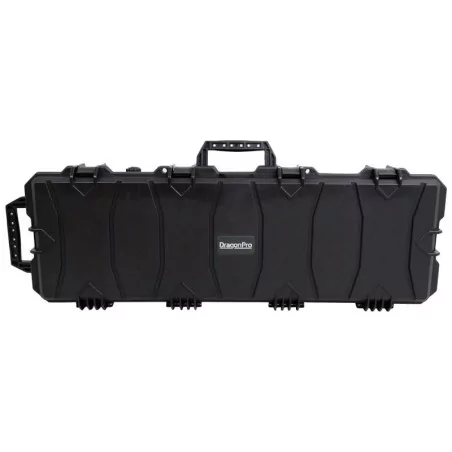 Maletín rígido DragonPro 100x35x14 cm waterproof negro para protección óptima.