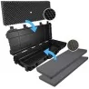 MALETÍN RÍGIDO DRAGONPRO 119X40X16 CM WATERPROOF NEGRO · VSGun