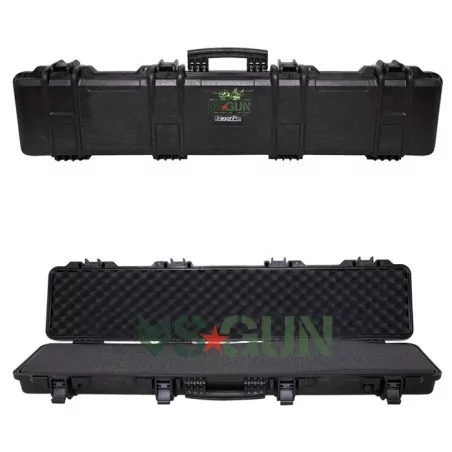 Maletín rígido DragonPro 125cm waterproof para rifle sniper con espuma interior