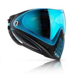 Máscara DYE I4 Powder Blue con diseño ergonómico y ventilación avanzada