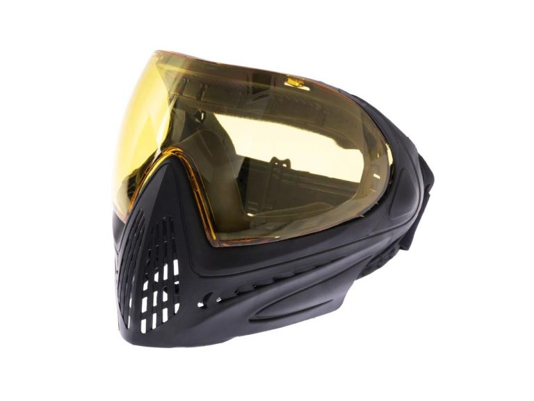 Máscara FMA F1 Full Face amarilla táctica para airsoft.