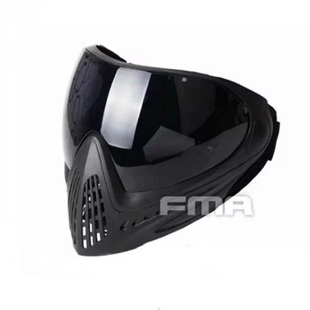 Máscara FMA F1 Full Face Ahumada con visor táctico de policarbonato.