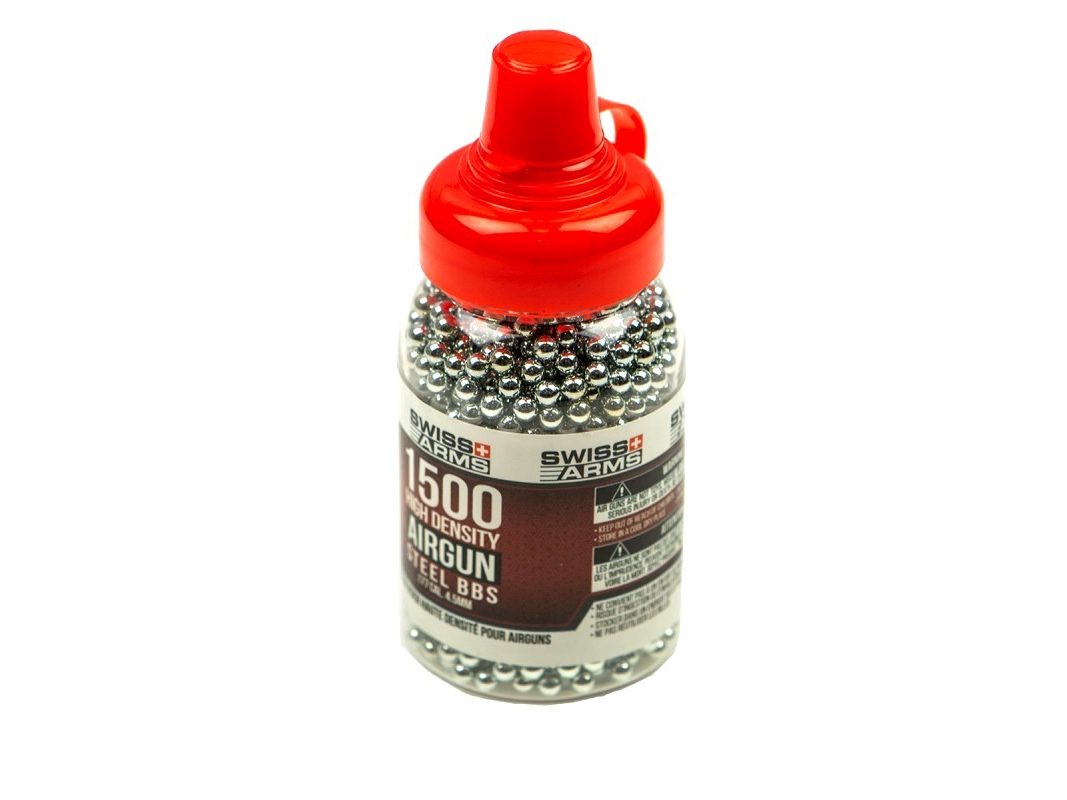 Bolas Acero Swiss Arms 1500RDS 4.5MM