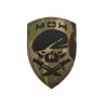 Parche Aniquilador Multicam con velcro y diseño camuflado de alta resistencia.