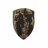 Parche Tigre Multicam con bordado detallado y velcro firme para una fijación segura.