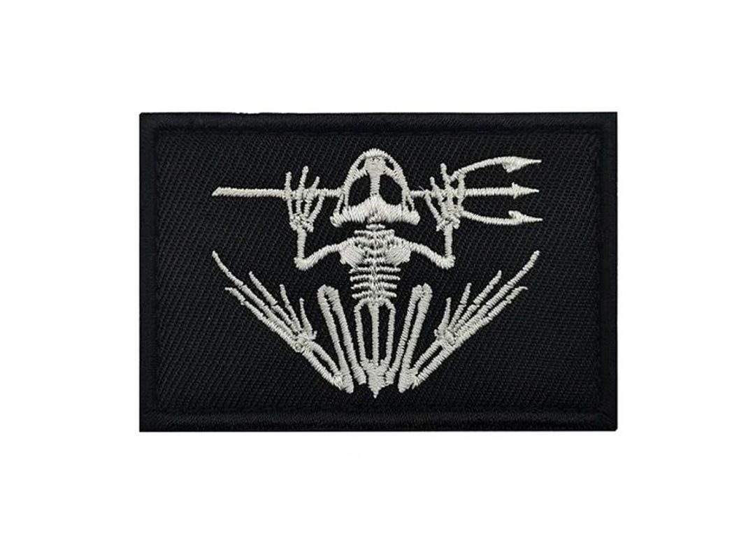 PARCHE NAVY SEALS NEGRO