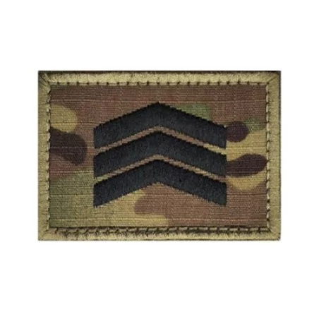 Parche Sargento Multicam con velcro para personalizar tu equipo táctico