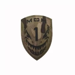 Parche Tela Demoníaco Multicam con velcro para personalizar tu equipo táctico