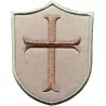 Parche Templarios TAN con velcro para personalizar tu equipo táctico