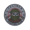 Parche PVC Taliban Hunting Club 3D con velcro para personalizar equipo táctico