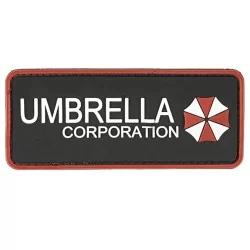 Parche PVC 3D en relieve Umbrella con velcro y diseño impactante