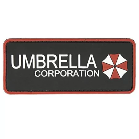 Parche PVC 3D en relieve Umbrella con velcro y diseño impactante