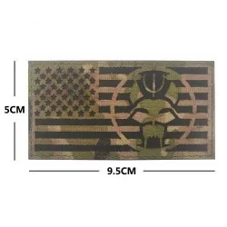 Parche Tela 3D Seal Team F22 Multicam con diseño táctico y detalles en relieve