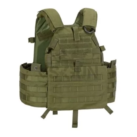 6094A-RS Plate Carrier verde OD con sistema MOLLE y diseño ergonómico