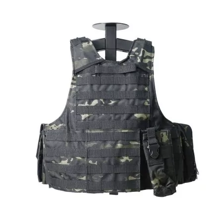 CHALECO CIRAS MULTICAM BLACK COMPLETO ✔️ · VSGun