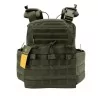 Chaleco Conquer APC Ranger Green con sistema MOLLE y diseño compacto