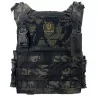 Chaleco Conquer CQR Gen 2 Multicam Black con sistema MOLLE y ajuste ergonómico