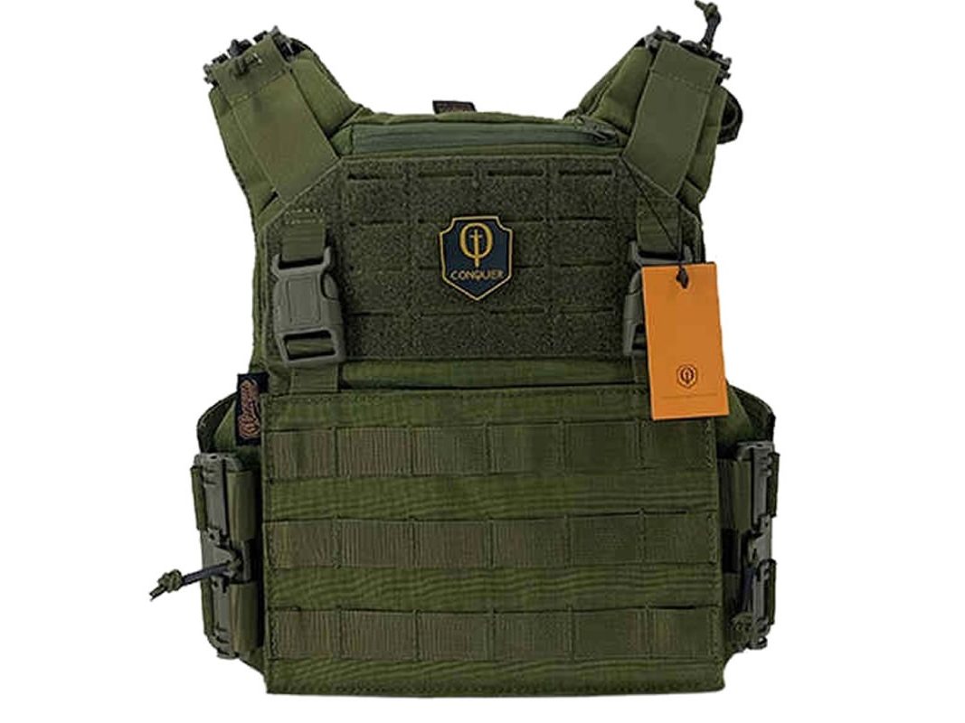 CHALECO CONQUER CQR GEN2 VERDE OD