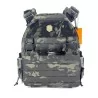 Chaleco Conquer MQR Multicam Black con sistema MOLLE y liberación rápida