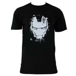 CAMISETA IMMORTAL WARRIOR DISEÑO DE IRONMAN NEGRA