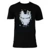 CAMISETA IMMORTAL WARRIOR DISEÑO DE IRONMAN NEGRA