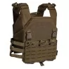 Chaleco Corso Drake MK3 Coyote con sistema MOLLE y panel frontal intercambiable