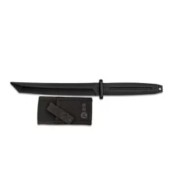 CUCHILLO ENTRENAMIENTO DE GOMA K25 COLOR NEGRO MODELO TANTO
