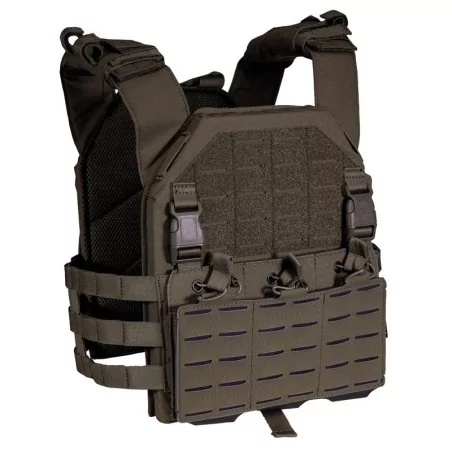 Chaleco Corso Drake MK3 Ranger Green con sistema MOLLE y panel intercambiable
