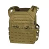 Chaleco Corso Drake Plate Carrier MK1 Coyote con sistema MOLLE y portaplacas