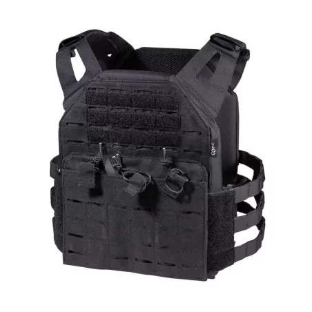 Chaleco Corso Drake MK1 Negro con sistema MOLLE y capacidad portaplacas