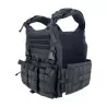 Chaleco FCS SIXMM Negro con sistema MOLLE y diseño táctico ligero