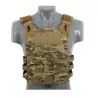 Chaleco JPC Porta Placas Emerson Multicam con sistema MOLLE y diseño compacto