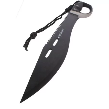 MACHETE BOLO ALBAINOX ESPARTANO MANGO SIERRA NEGRO