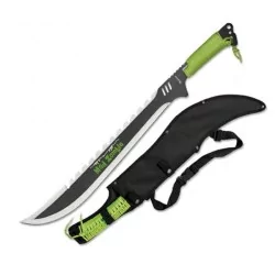 MACHETE BOLO ALBAINOX MAD ZOMBIE NEGRO-VERDE