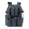 Chaleco SIXMM 6094S BK con sistema MOLLE y diseño táctico ligero