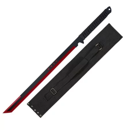 MACHETE BOLO ALBAINOX TANTO 48 CM COLOR NEGRO-ROJO